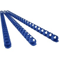 Fellowes Plastic Binding Coils 14mm Blue, Pack of 100