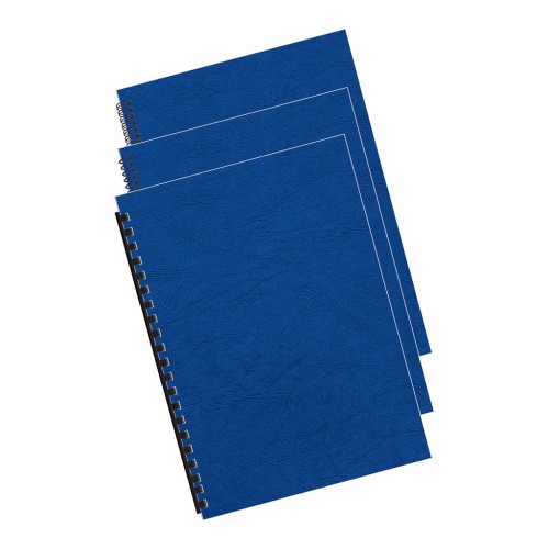 Fellowes Binding Covers A4 250 gsm Royal Blue -100 pack Fellowes Binding Covers A4 250 gsm Royal Blue -100 pack