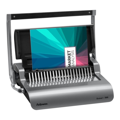 Fellowes Quasar+ 500 Plastic Comb Binding Machine Fellowes Quasar+ 500 Plastic Comb Binding Machine