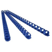 Fellowes Plastic Binding Coils 19mm Blue, Pack of 100