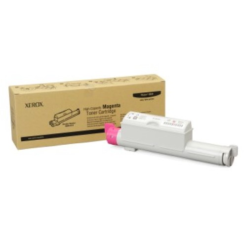 Fuji Xerox 106R01219 Hi-Yield Magenta Toner - Phaser 6360 - Genuine Fuji Xerox 106R01219 Hi-Yield Magenta Toner - Phaser 6360 - Genuine