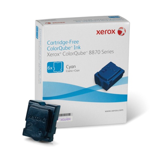 Fuji Xerox 108R00985 Cyan Ink Stick - ColorQube 8870 - Genuine Fuji Xerox 108R00985 Cyan Ink Stick - ColorQube 8870 - Genuine