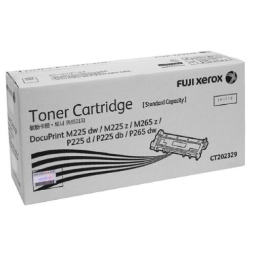 Fuji Xerox CT202329 Black Toner 1,200 Pages - Genuine Fuji Xerox CT202329 Black Toner 1,200 Pages - Genuine