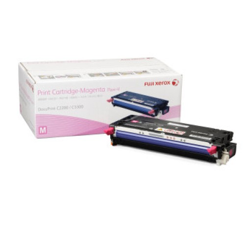 Fuji Xerox CT350672 Magenta Toner - C2200 C3300 - Genuine Fuji Xerox CT350672 Magenta Toner - C2200 C3300 - Genuine