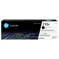 HP 210X - W2100X Black Toner 7,500 Pages - Genuine