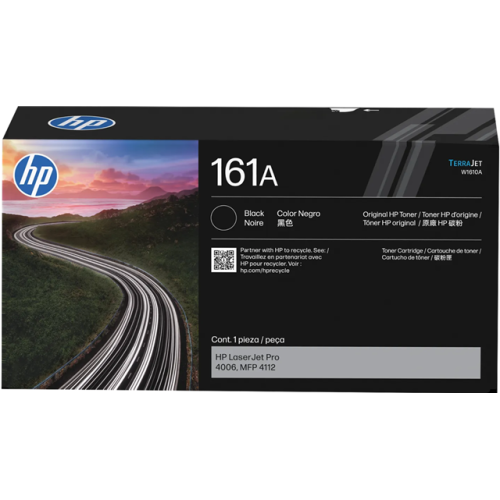 HP 161A - W1610A Black Toner 3,000 Pages - Genuine HP 161A - W1610A Black Toner 3,000 Pages - Genuine