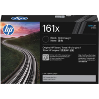 HP 161X - W1610X Black Toner 10,000 Pages - Genuine