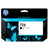 HP 728 - 3WX26A Matte Black Ink Cartridge 130ml - Genuine