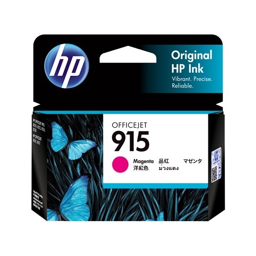 HP 915 - 3YM16AA Magenta Ink Cartridge 315 Pages - Genuine HP 915 - 3YM16AA Magenta Ink Cartridge 315 Pages - Genuine