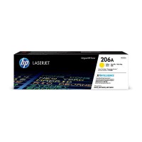 HP 206A - W2112A Yellow Toner Cartridge 1,250 Pages - Genuine