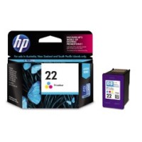 HP 22 - C9352AA Tri Colour Ink Cartridge 165 Pages - Genuine