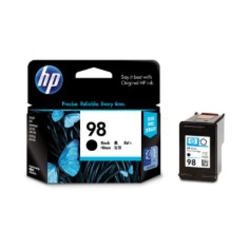 HP 98 Black Ink Cartridge - C9364WA - Genuine HP 98 Black Ink Cartridge - C9364WA - Genuine