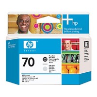 HP 70 Printhead - Photo Black and Light Gray - Genuine HP 70 Printhead - Photo Black and Light Gray - Genuine