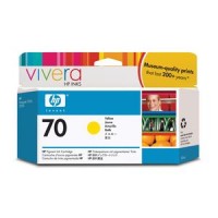 HP 70 - C9454A Yellow Ink Cartridge 130ml - Genuine