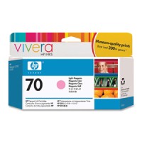 HP 70 - C9455A Light Magenta Designjet Ink Cartridge 130ml - Genuine