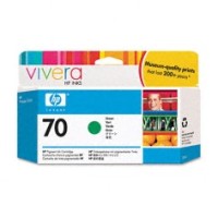 HP 70 - C9457A Green DesignJet Ink Cartridge 130ml - Genuine