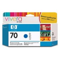 HP 70 - C9458A Blue DesignJet Ink Cartridge 130ml - Genuine