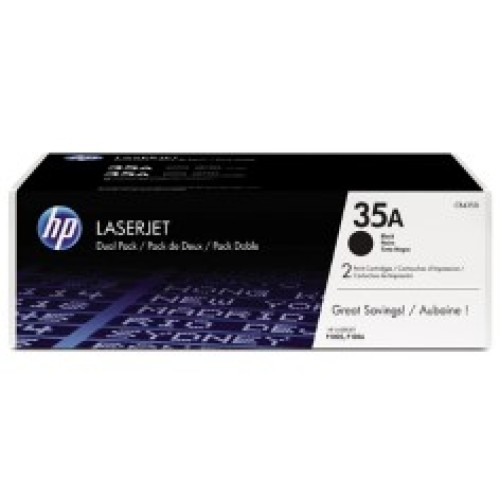 HP 35A Black Toner CB435A - LaserJet P1005 P1006 - Genuine HP 35A Black Toner CB435A - LaserJet P1005 P1006 - Genuine