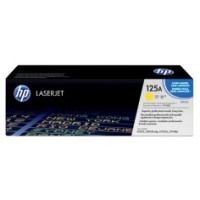 HP 125A Yellow Toner CB542A - LaserJet CP1215 CP1515 - Genuine HP 125A Yellow Toner CB542A - LaserJet CP1215 CP1515 - Genuine