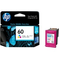 HP 60 - CC643WA Tri-Colour Ink Cartridge 165 Pages - Genuine