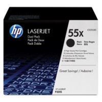 HP 55X - CE255X Toner Cartridge 12,500 Pages - Genuine HP 55X - CE255X Toner Cartridge 12,500 Pages - Genuine