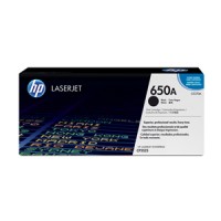HP 650A - CE270A Black Toner Cartridge 13,500 Pages - Genuine HP 650A - CE270A Black Toner Cartridge 13,500 Pages - Genuine