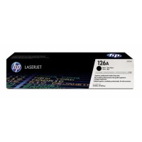HP 126A - CE310A Black Toner Cartridge 1,200 Pages - Genuine HP 126A - CE310A Black Toner Cartridge 1,200 Pages - Genuine