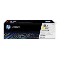 HP 128A - CE322A Yellow Toner 1,300 Pages - Genuine HP 128A - CE322A Yellow Toner 1,300 Pages - Genuine