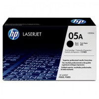 HP 05A - CE505A Black Toner Cartridge 2,300 Pages - Genuine HP 05A - CE505A Black Toner Cartridge 2,300 Pages - Genuine