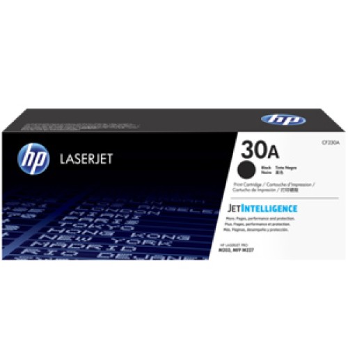HP 30A - CF230A Black Toner M203 M227 1,600 Pages - Genuine HP 30A - CF230A Black Toner M203 M227 1,600 Pages - Genuine