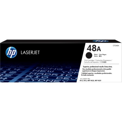 HP 48A - CF248A Black Toner LaserJet 1,000 Pages - Genuine HP 48A - CF248A Black Toner LaserJet 1,000 Pages - Genuine