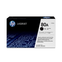 HP 80A - CF280A Black Toner Cartridge 2,700 Pages - Genuine HP 80A - CF280A Black Toner Cartridge 2,700 Pages - Genuine