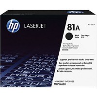 HP 81A - CF281A Toner Cartridge 10,500 Pages - Genuine HP 81A - CF281A Toner Cartridge 10,500 Pages - Genuine