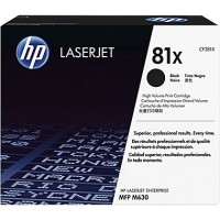 HP 81X - CF281X Toner Cartridge 25,000 Pages - Genuine HP 81X - CF281X Toner Cartridge 25,000 Pages - Genuine