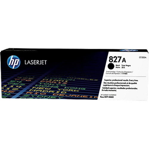 HP 827A Black Toner CF300A - LaserJet M880 - Genuine HP 827A Black Toner CF300A - LaserJet M880 - Genuine