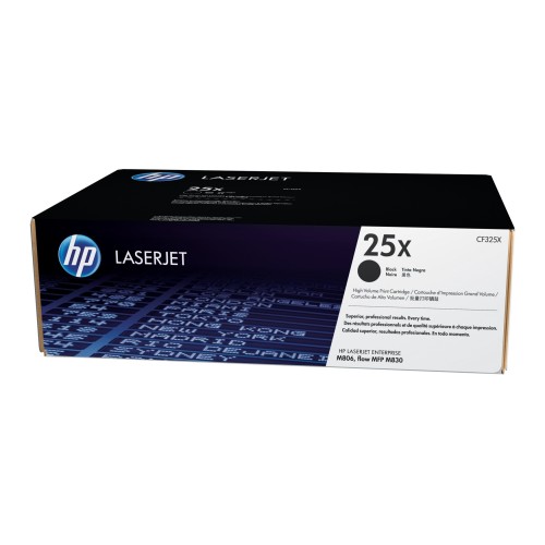 HP 25X - CF325X Black Toner Cartridge 34,500 Pages - Genuine HP 25X - CF325X Black Toner Cartridge 34,500 Pages - Genuine