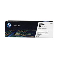 HP 312A - CF380A Black Toner 2,400 Pages - Genuine HP 312A - CF380A Black Toner 2,400 Pages - Genuine