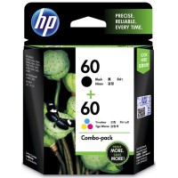HP 60 Black and Colour Ink Pack- CN067AA - Genuine