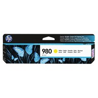 HP 980 - D8J09A Yellow Ink Cartridge 6,600 Pages - Genuine HP 980 - D8J09A Yellow Ink Cartridge 6,600 Pages - Genuine