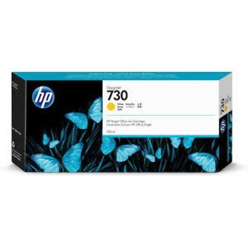 HP 730 - P2V70A Yellow Ink Cartridge 300ml - Genuine HP 730 - P2V70A Yellow Ink Cartridge 300ml - Genuine