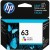 HP 63 - F6U61AA Tri-Colour Ink Cartridge 165 Pages - Genuine