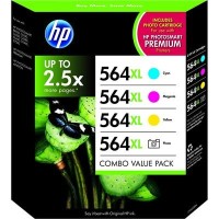 HP 564XL CZ078WA Ink Cartridge Combo 4-Colour Pack - Genuine