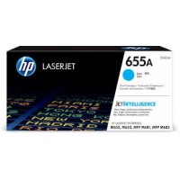 HP 655A - CF451A Cyan LaserJet Toner 10,500 Pages - Genuine