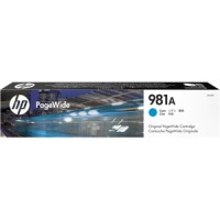 HP 981A - J3M68A Cyan Pagewide Ink 6,000 Pages - Genuine HP 981A - J3M68A Cyan Pagewide Ink 6,000 Pages - Genuine