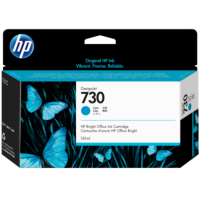 HP 730 - P2V62A Cyan DesignJet Ink Cartridge 130ml - Genuine