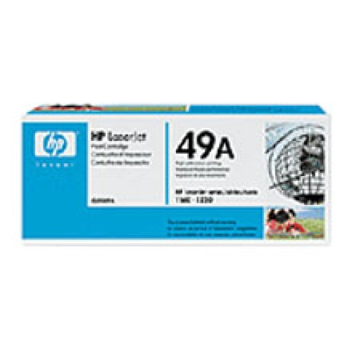 HP 49A - Q5949A Black Toner 2,500 Pages - Genuine HP 49A - Q5949A Black Toner 2,500 Pages - Genuine