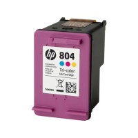 HP 804 - T6N09AA Tri-Colour Ink Cartridge 165 Pages - Genuine HP 804 - T6N09AA Tri-Colour Ink Cartridge 165 Pages - Genuine