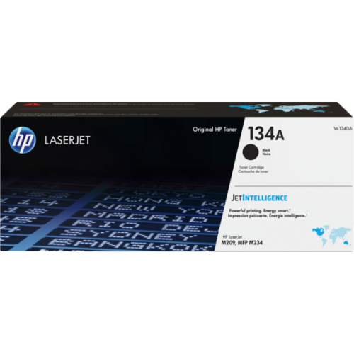 HP 134A - W1340A Toner Black 1,100 Pages - Genuine HP 134A - W1340A Toner Black 1,100 Pages - Genuine