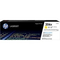 HP 206X - W2112X Yellow Hi-Yield Toner 2,450 Pages - Genuine HP 206X - W2112X Yellow Hi-Yield Toner 2,450 Pages - Genuine