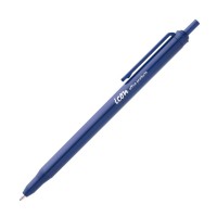 10-Pack Icon One Piece Ballpoint Pen Blue